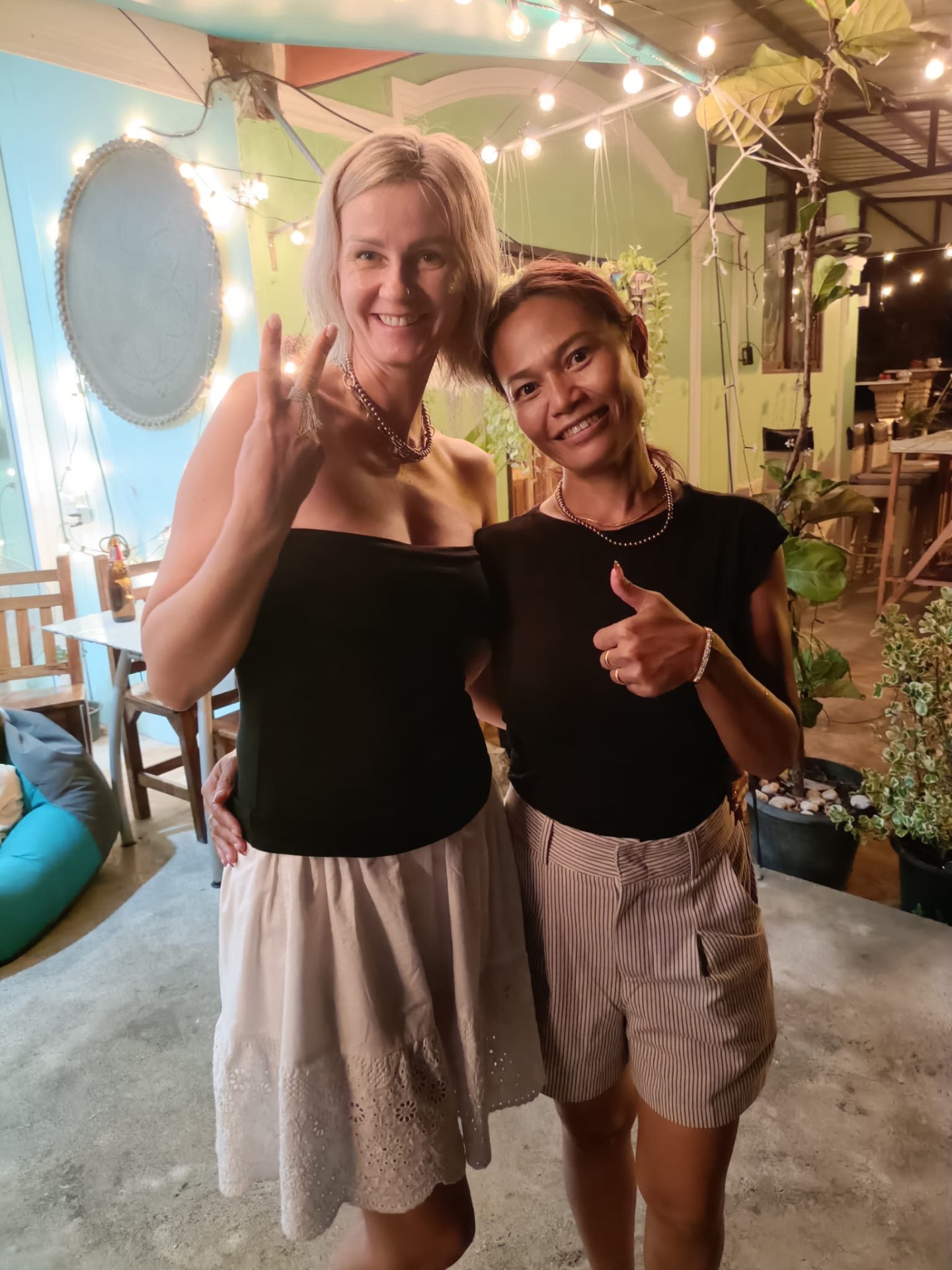 Guest at Duke’s Bar & Restaurant — Visiting couple